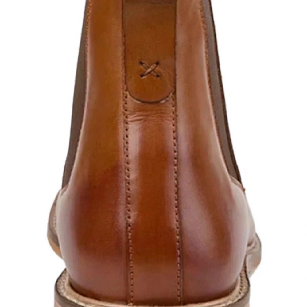 Thomas And Vine Men's Jc Corbin-Wd Flat Heel Chelsea Boots Tan 
Like NEW! - Picture 3 of 10